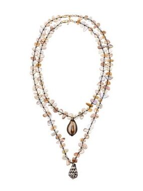 NWT Zara Woman Accessories PACK OF 2 SHELL NECKLACES